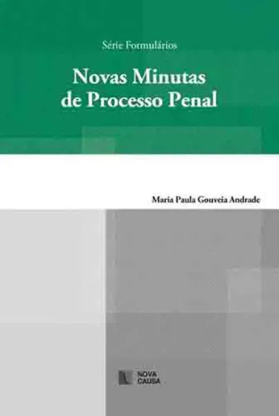 Imagem de Novas Minutas de Processo Penal