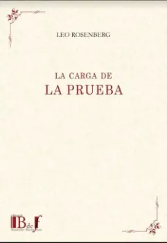 Picture of Book La Carga de La Prueba