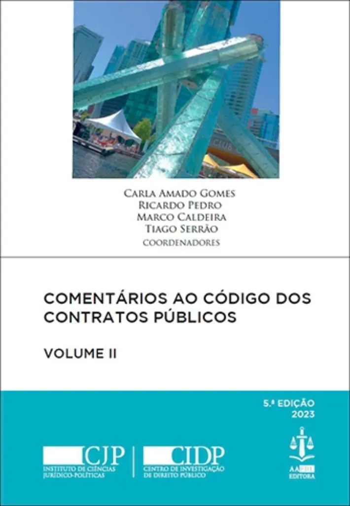 Imagem de Comentários ao Código dos Contratos Públicos Vol. II
