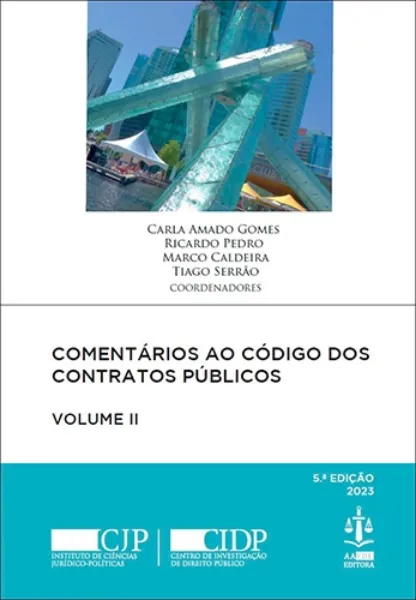 Imagem de Comentários ao Código dos Contratos Públicos Vol. II
