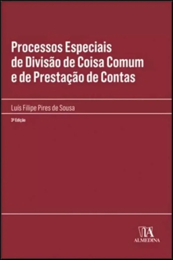 Imagem de Processos Especiais de Divisão de Coisa Comum e de Prestação de Contas