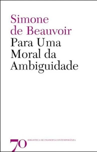 Imagem de Para Uma Moral da Ambiguidade