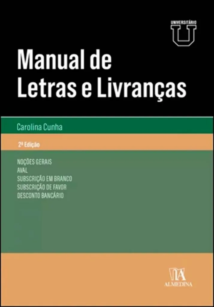 Imagem de Manual de Letras e Livranças