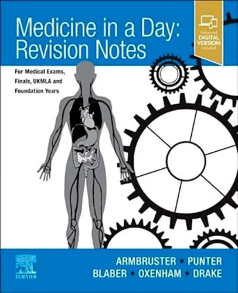Imagem de Medicine in a Day: Revision Notes for Medical Exams, Finals, UKMLA and Foundation Years