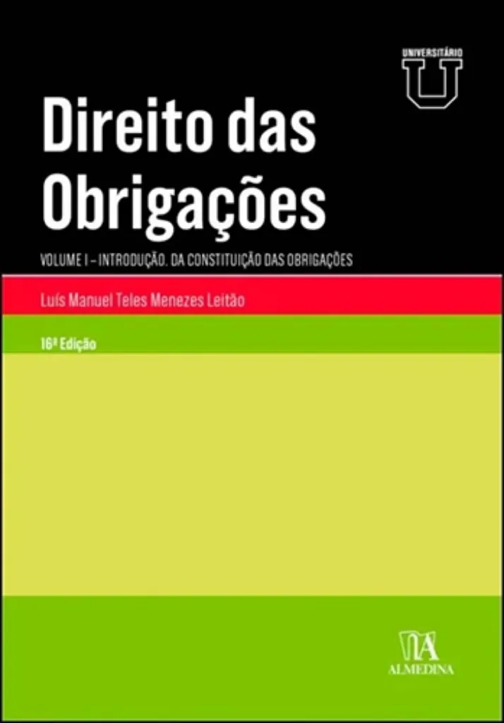 Imagem de Direito das Obrigações Vol. I