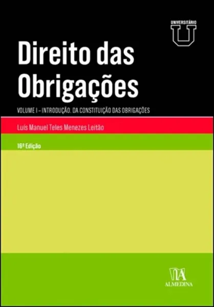 Imagem de Direito das Obrigações Vol. I