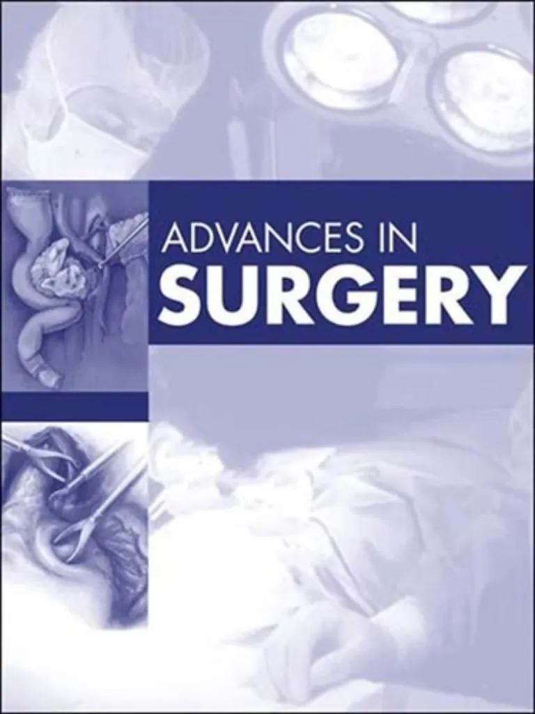 Imagem de Advances in Surgery 2022