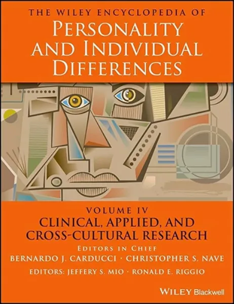 Imagem de The Wiley Encyclopedia of Personality and Individual Differences, Clinical, Applied, and Cross-Cultural Research Vol. 4