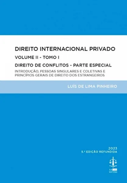 Imagem de Direito Internacional Privado Vol. II Tomo I