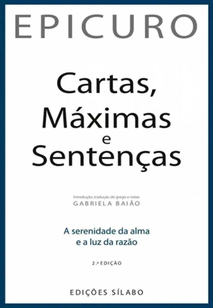 Imagem de Cartas, Máximas e Sentenças