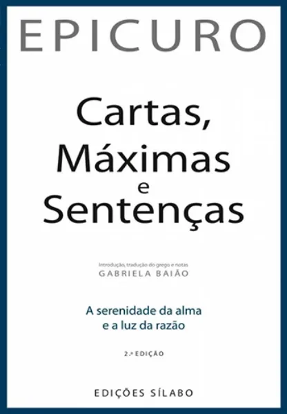 Imagem de Cartas, Máximas e Sentenças