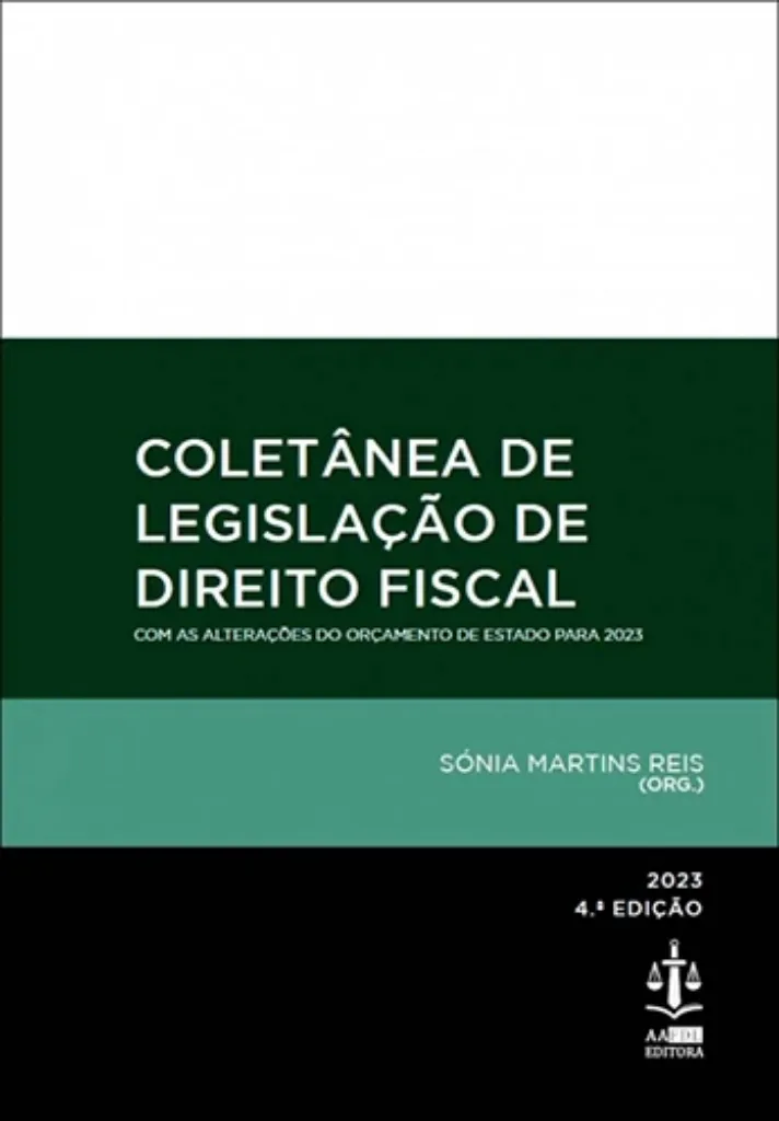Imagem de Coletânea de Legislação de Direito Fiscal: Com as Alterações do Orçamento de Estado para 2023