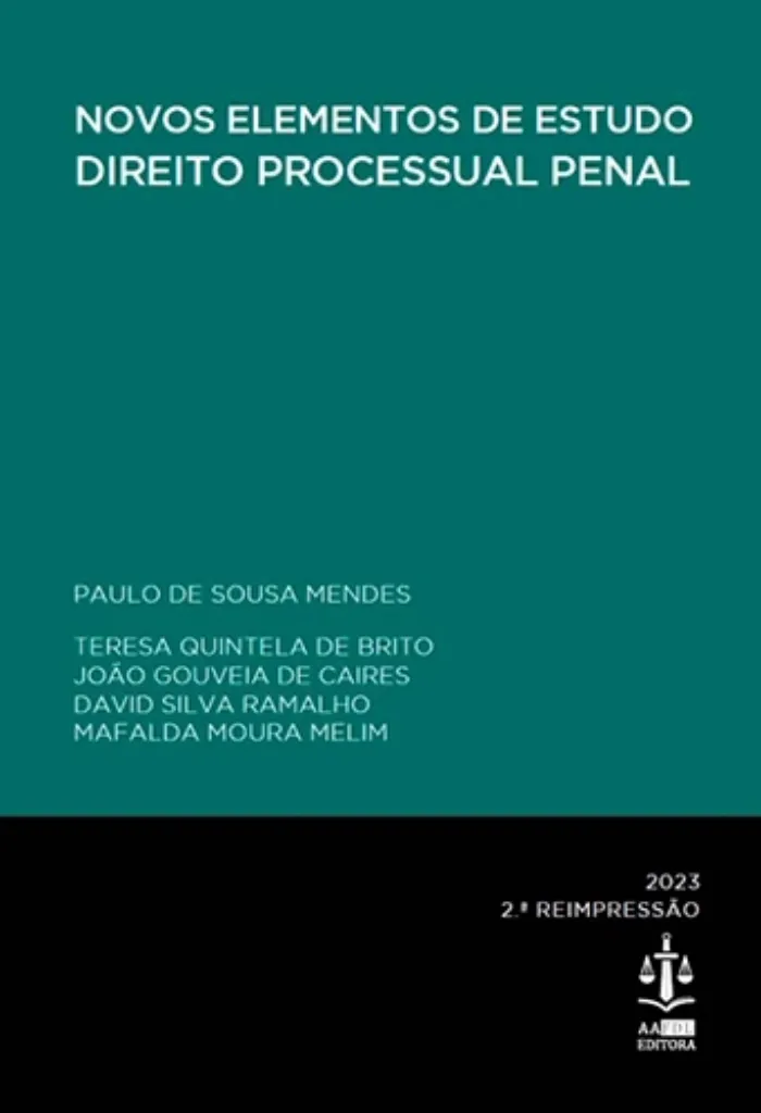 Imagem de Novos Elementos de Estudo - Direito Processual Penal