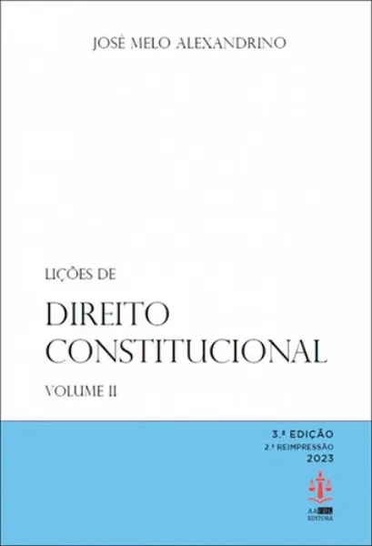 Imagem de Lições de Direito Constitucional Vol. II