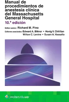 Imagem de Manual de Procedimientos de Anestesia Clínica del Massachusetts General Hospital