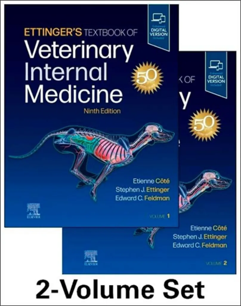 Picture of Book Ettinger’s Textbook of Veterinary Internal Medicine  2 Vols.