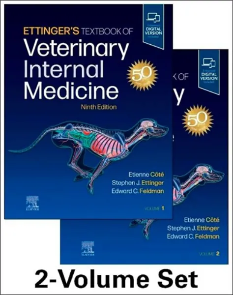 Picture of Book Ettinger’s Textbook of Veterinary Internal Medicine  2 Vols.
