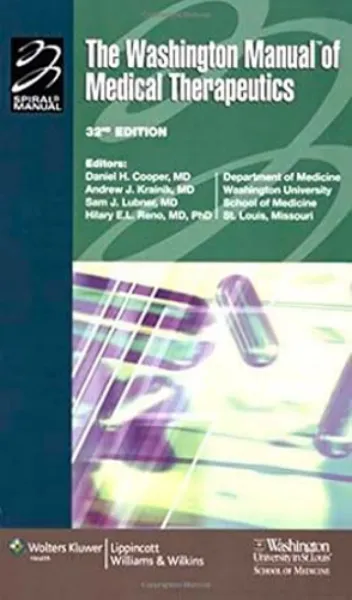 Imagem de The Washington Manual of Medical Therapeutics