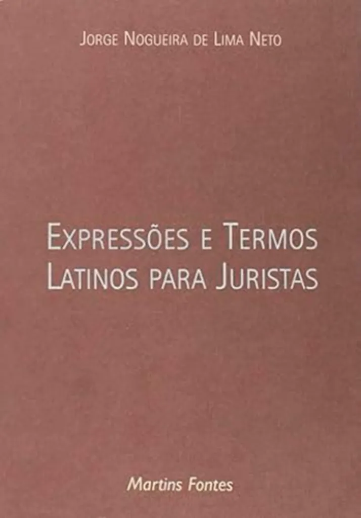 Imagem de Expressões e Termos Latinos para Juristas