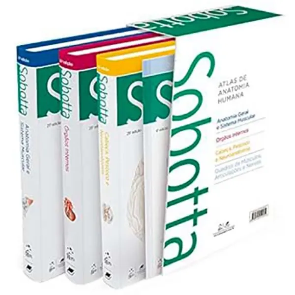 Imagem de Sobotta Atlas De Anatomia Humana  3 Vols.