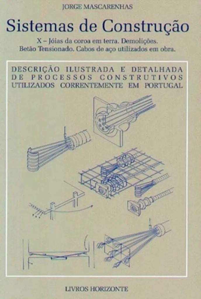 Imagem de Sistemas de Construção  X - Jóias da Corôa em Terra. Demolições. Betão Tensionado. Cabos de Aço Utilizados em Obra