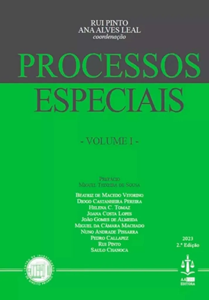 Imagem de Processos Especiais  Vol. I