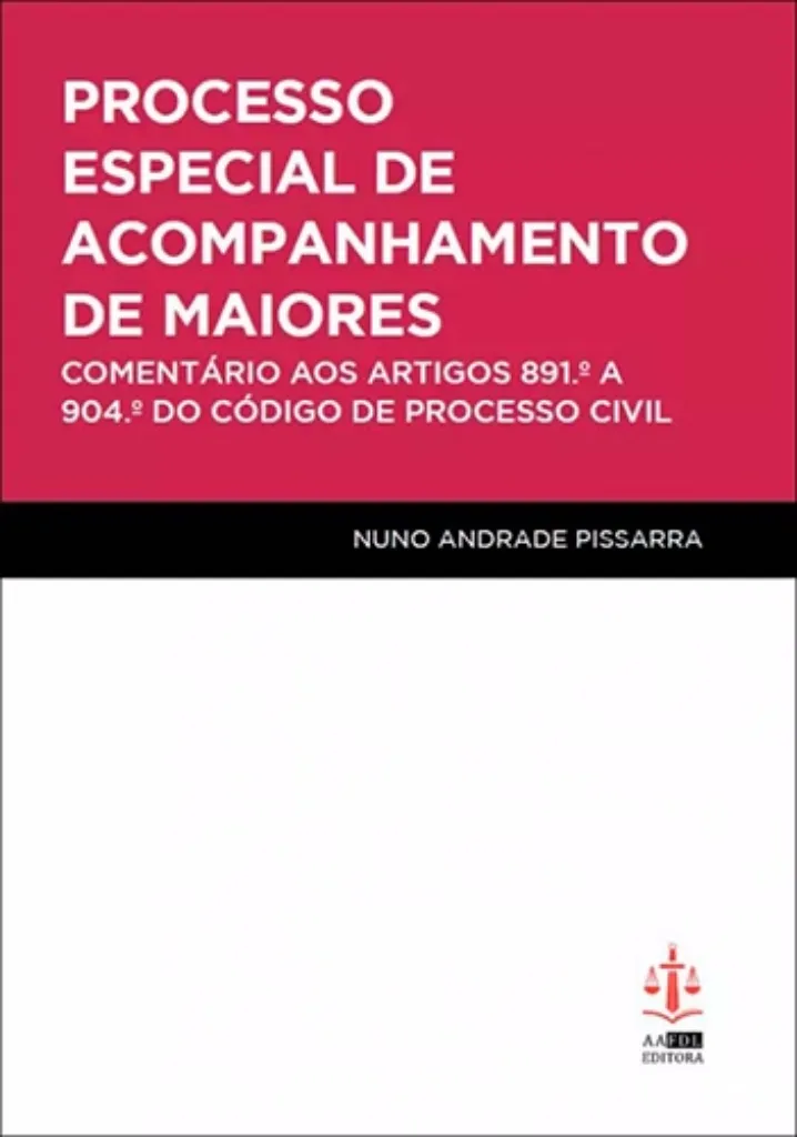 Picture of Book Processo Especial de Acompanhamento de Maiores - Comentário aos Artigos 891.º a 904.º do Código de Processo Civil