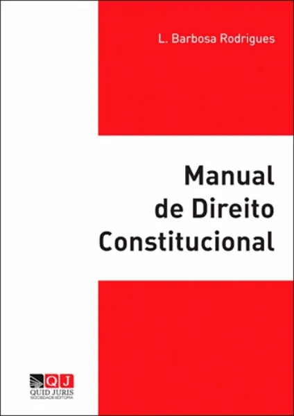 Imagem de Manual de Direito Constitucional