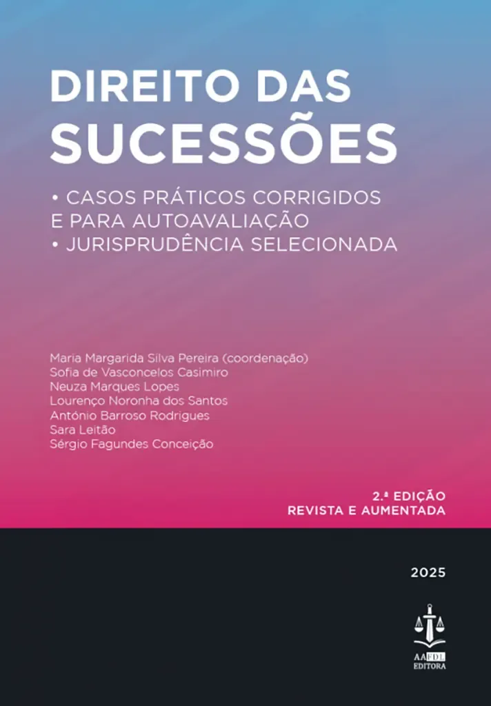 Imagem de Direito das Sucessões. Casos Práticos Corrigidos e para Auto-Avaliação