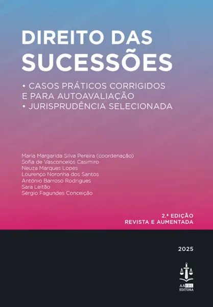 Imagem de Direito das Sucessões. Casos Práticos Corrigidos e para Auto-Avaliação