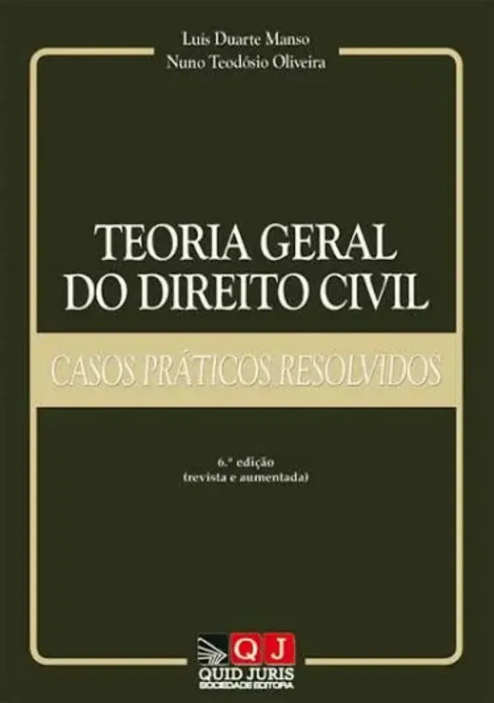 Imagem de Teoria Geral do Direito Civil - Casos Práticos Resolvidos